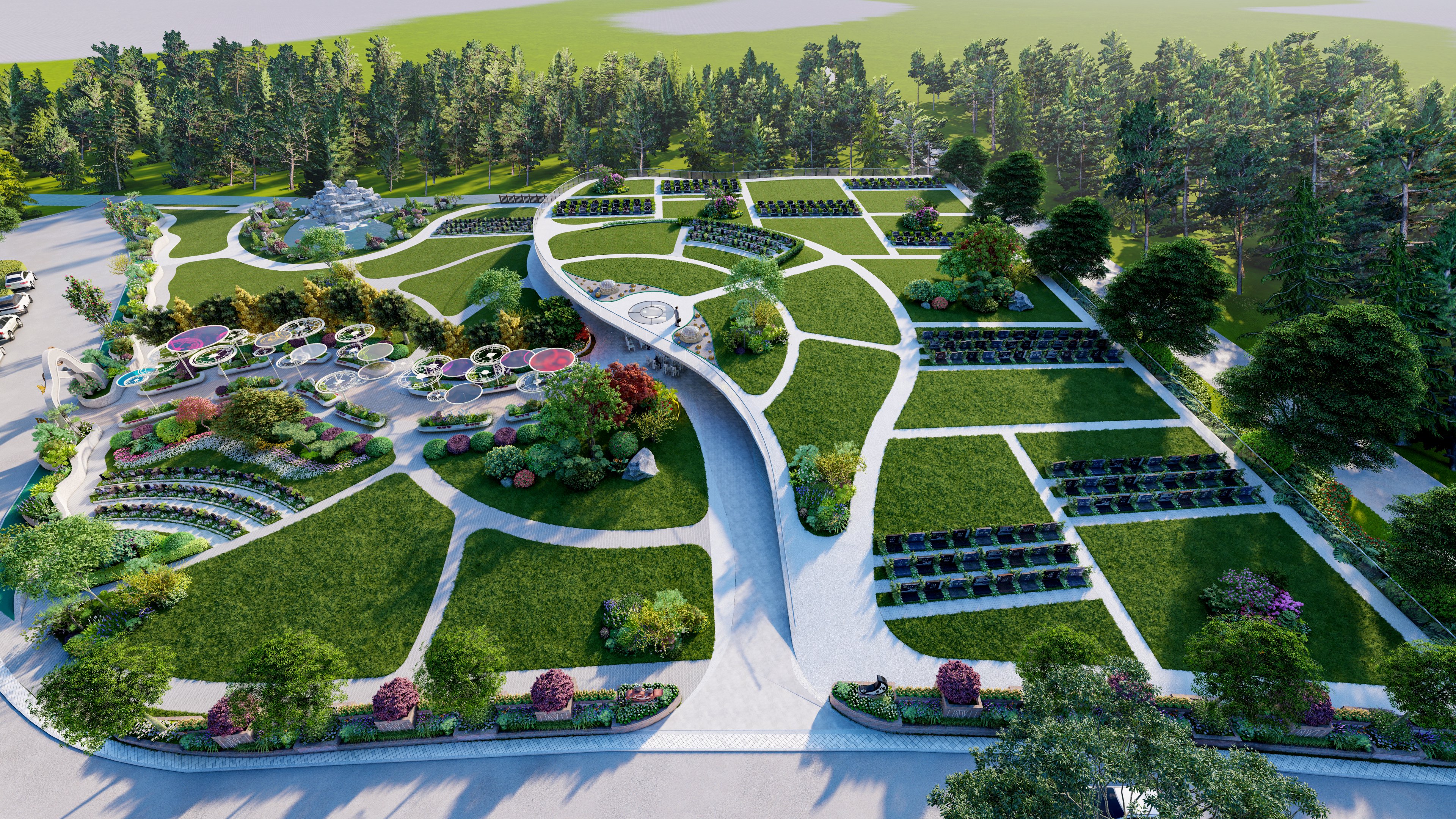 如何打造生态墓园？